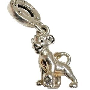 Authentic Pandora Disney 100th Anniversary Simba Charm**RETIRED**
